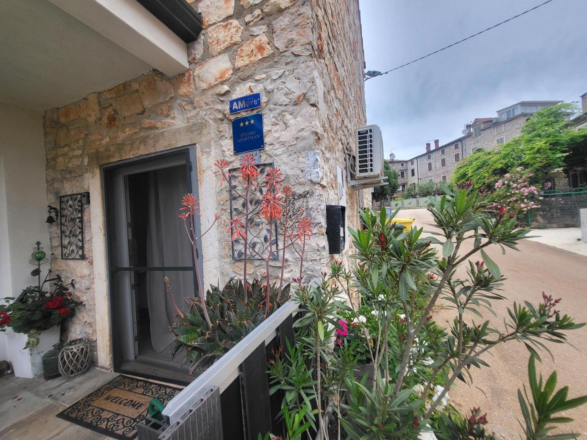 Villa Amore Radini Istrian Romantic Studio With Private Parking And Terrace Brtonigla Kültér fotó